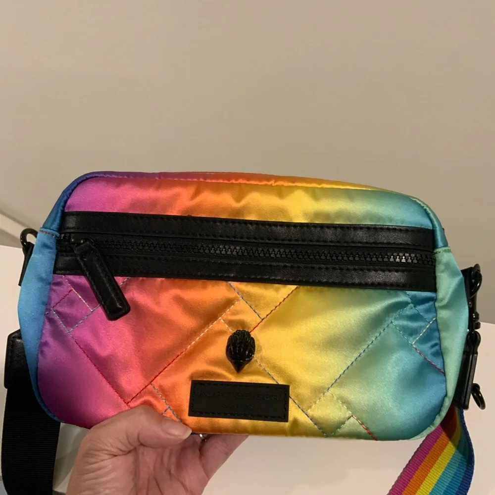 Kurt Geiger new Colorful Quilted Crossbody Bag - Picture 7 of 12